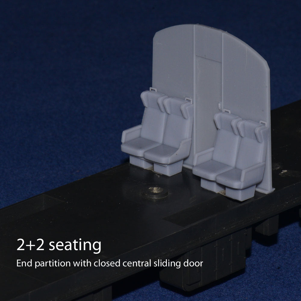BR Mk2 COACH PARTITION upgrade for TRI-ANG BIG BIG TRAIN (O Gauge 7mm scale)
