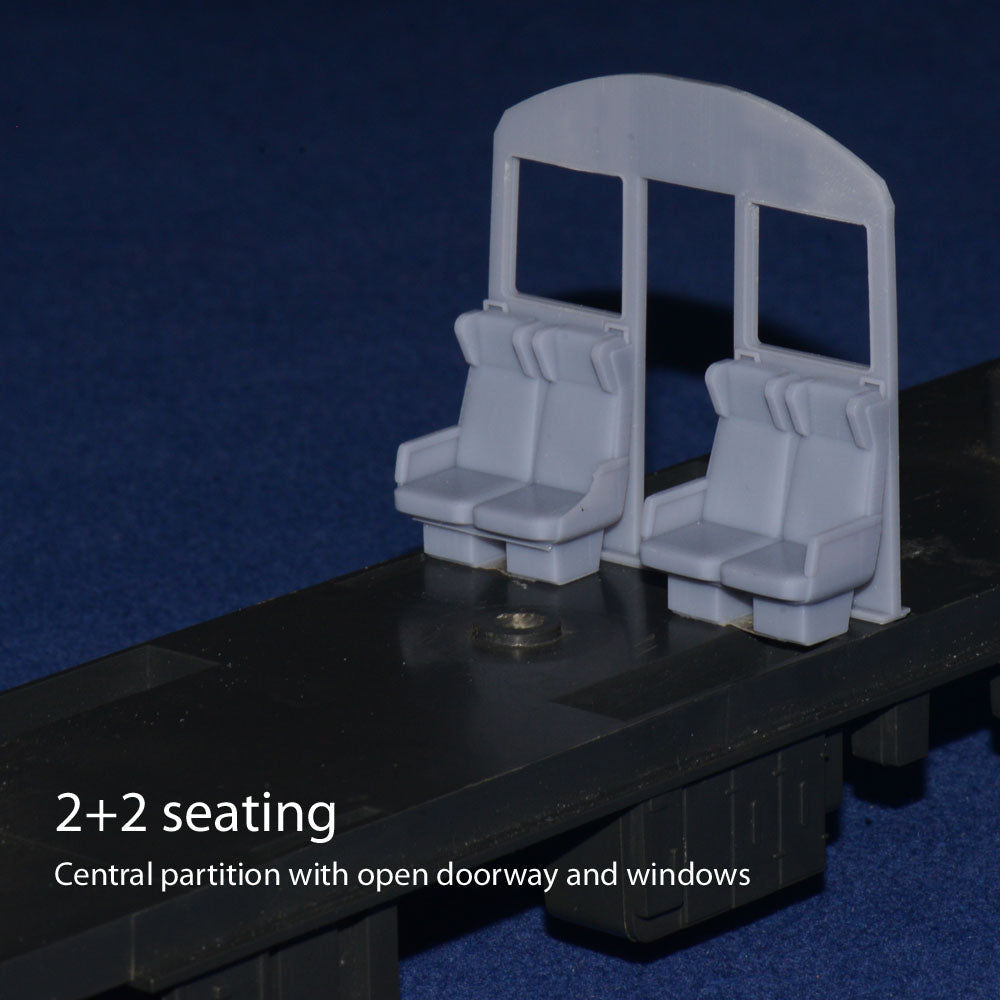 BR Mk2 COACH PARTITION upgrade for TRI-ANG BIG BIG TRAIN (O Gauge 7mm scale)