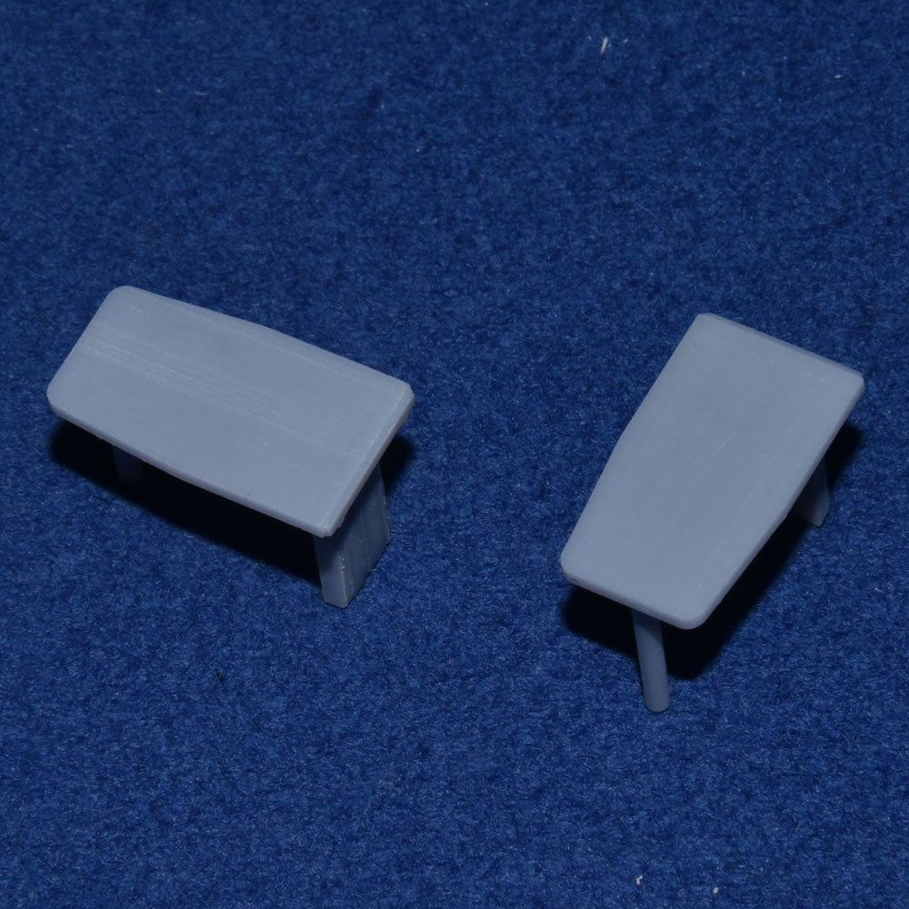 BR Mk2 STANDARD OPEN COACH TABLE SET (x16 Tables) (O Gauge 7mm scale)