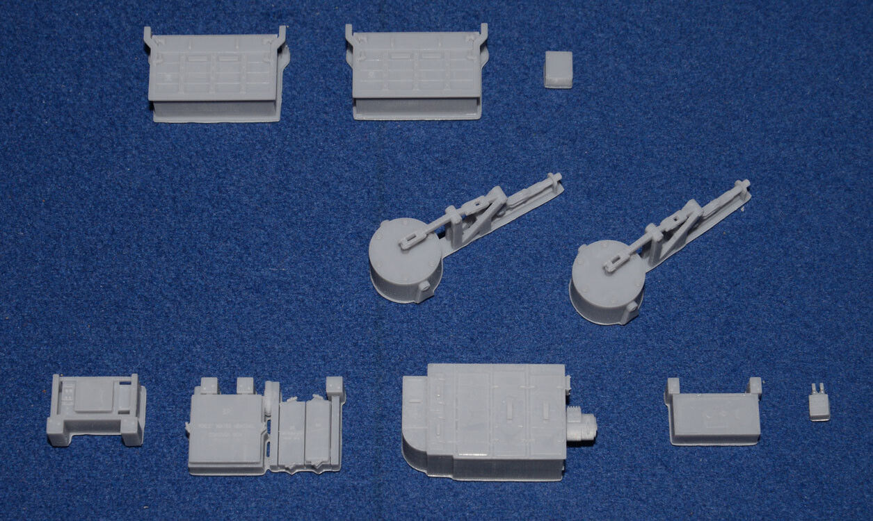 BR Mk2 COACH UNDERFRAME VACUUM BRAKE DETAILING KIT (O Gauge 7mm scale)