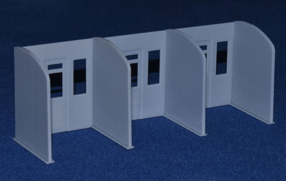 BR Mk2 COACH COMPARTMENT PARTITION upgrade for TRI-ANG BIG BIG TRAIN (O Gauge 7mm scale)