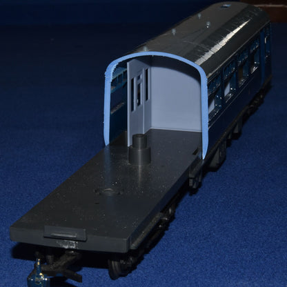 BR Mk2 COACH COMPARTMENT PARTITION upgrade for TRI-ANG BIG BIG TRAIN (O Gauge 7mm scale)