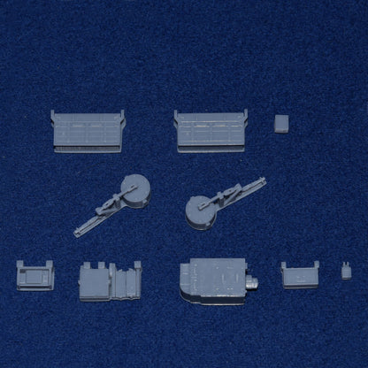 BR Mk2 COACH UNDERFRAME VACUUM BRAKE DETAILING KIT (OO Gauge 4mm scale)