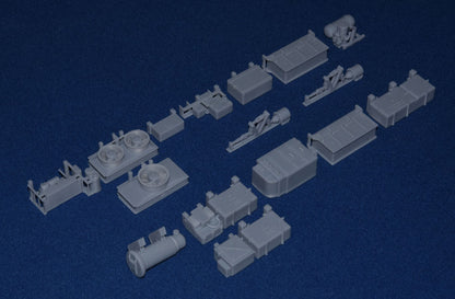 BR Mk2 COACH UNDERFRAME AIR CON DETAILING KIT (O Gauge 7mm scale)