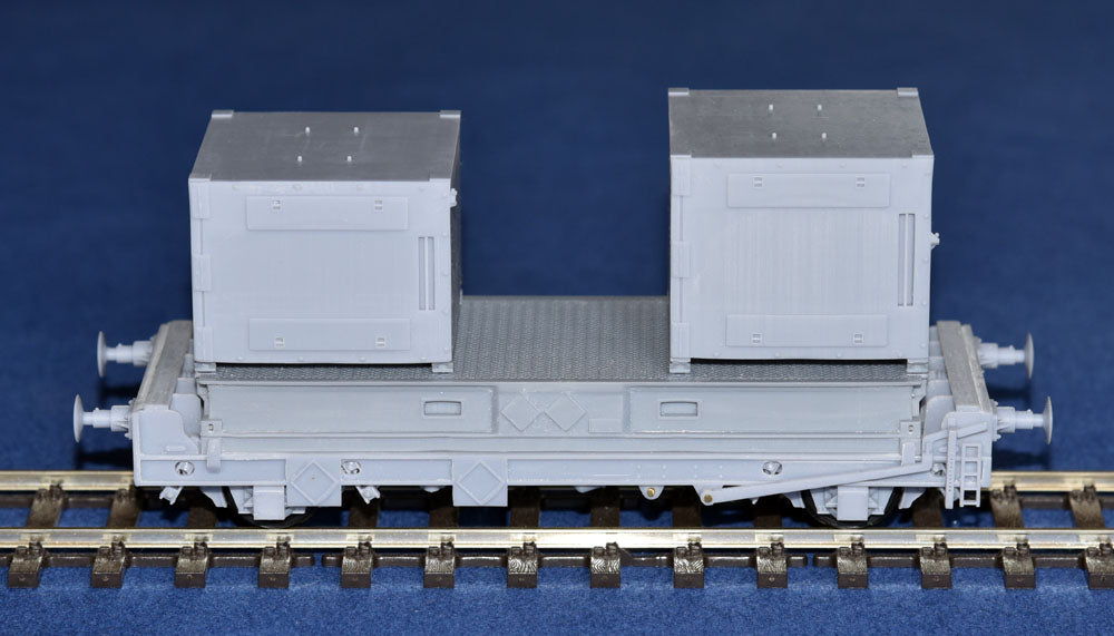 BR NUPAK CONTAINER Set - NUCLEAR PATTERN (O Gauge 7mm scale)