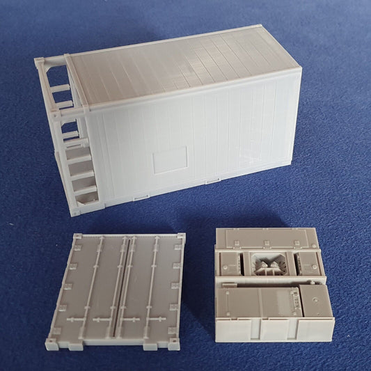 BR CONTAINER - REFRIGERATED 20' (REEFER) (O Gauge 7mm scale)