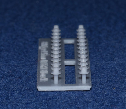 BR MK1 MK2 COACH ROOF VENTS (x24) - TYPE 2 (OO Gauge 4mm scale)