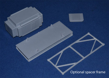 BR DRAGON CONTAINER Set - NUCLEAR PATTERN (O Gauge 7mm scale)