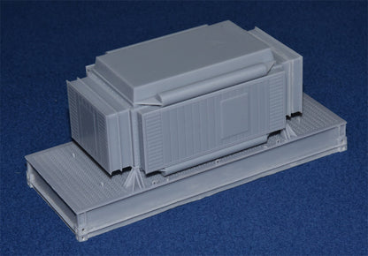 BR DRAGON CONTAINER Set - NUCLEAR PATTERN (O Gauge 7mm scale)