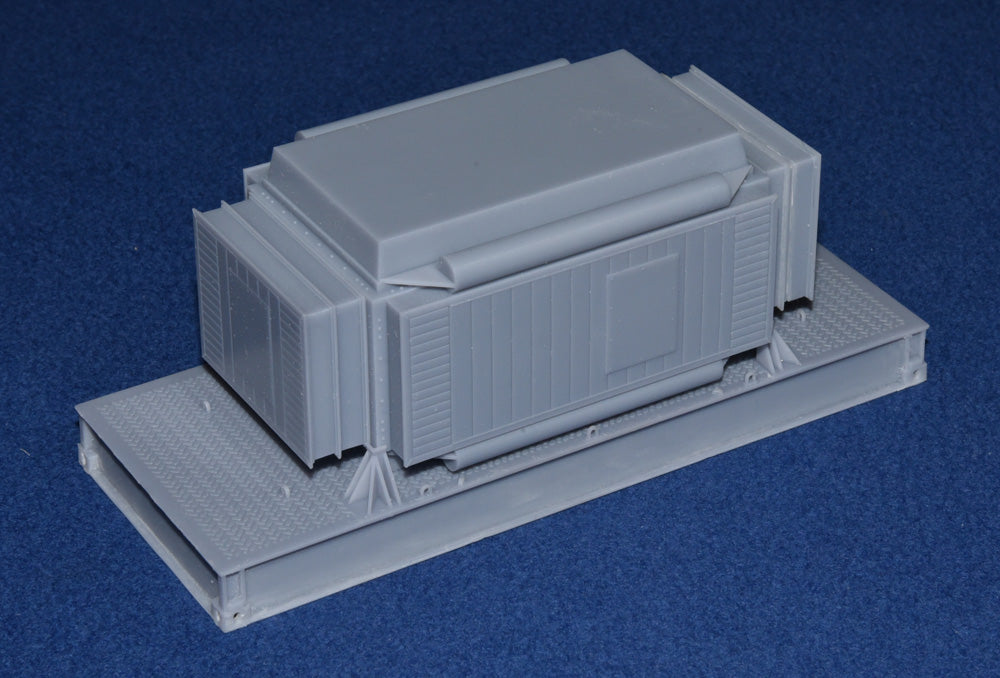 BR DRAGON CONTAINER Set - NUCLEAR PATTERN (O Gauge 7mm scale)