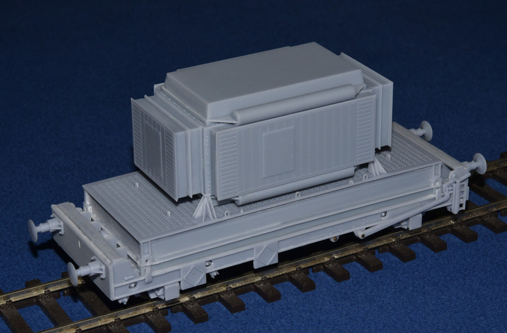 BR DRAGON CONTAINER Set - NUCLEAR PATTERN (O Gauge 7mm scale)