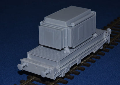 BR DRAGON CONTAINER Set - NUCLEAR PATTERN (O Gauge 7mm scale)