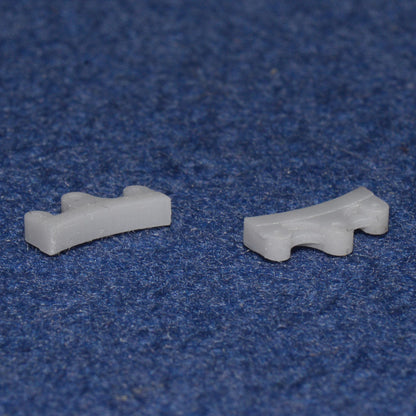 WAGON STANDARD RCH BRAKE SHOES x24 (O Gauge 7mm scale)