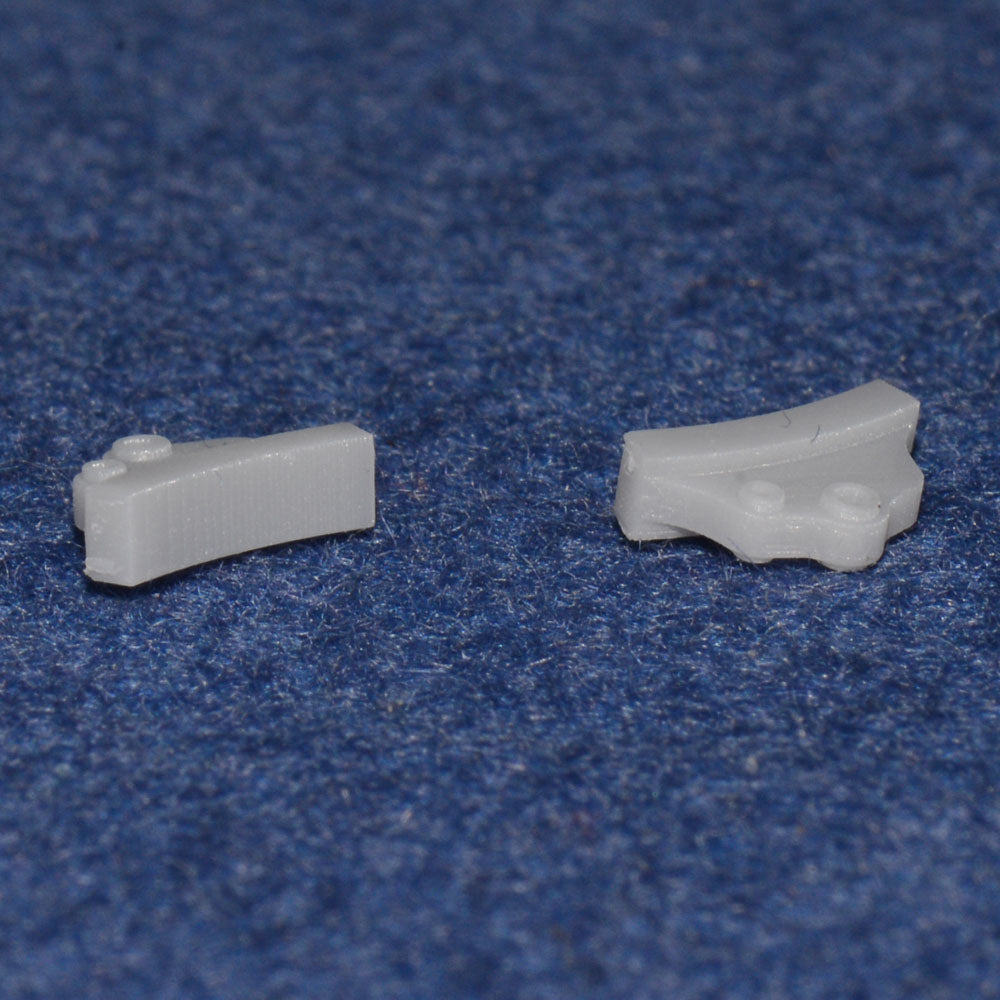 WAGON / COACH UNIVERSAL BRAKE SHOES x24 (Double Brake Hanger) (O Gauge 7mm scale)