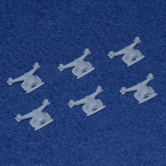 BR Britannia Standard Class 7 Locomotive Tender Axlebox and Spring set (TT Gauge 3mm scale)