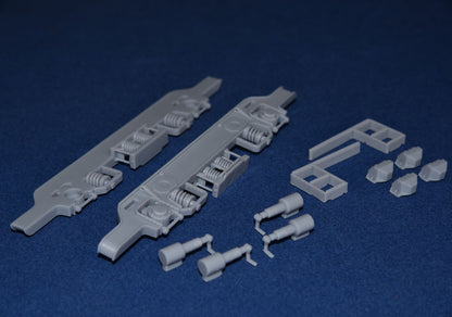 BR CLASS 33 BOGIE SIDE FRAME SET / KIT (Pair) (Gauge 1 10mm scale)