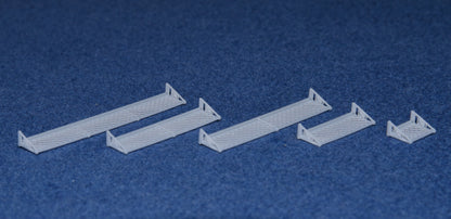LMS COACH LUGGAGE RACKS (various sizes) - BR (O Gauge 7mm scale)