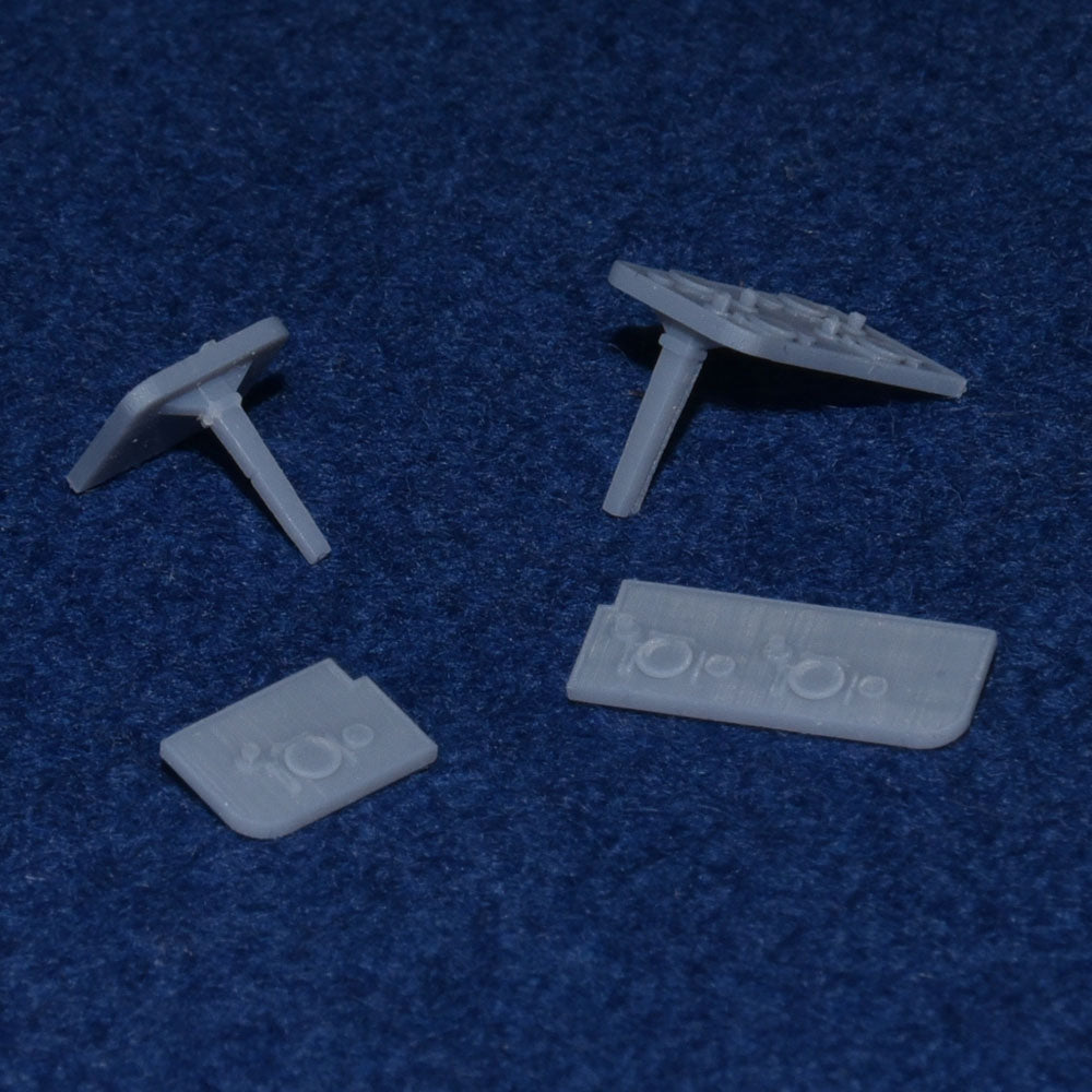 GRESLEY COACH RESTAURANT 1ST CLASS SEAT / TABLE SET for DIAGRAM 30 - LNER GER (OO Gauge 4mm scale)