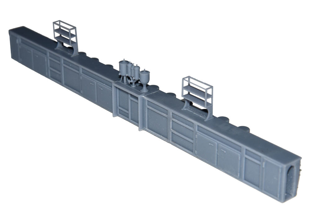 GWR COLLETT 57' COACH BUFFET COUNTER & FITTINGS (Diagram H41) (O Gauge 7mm scale)