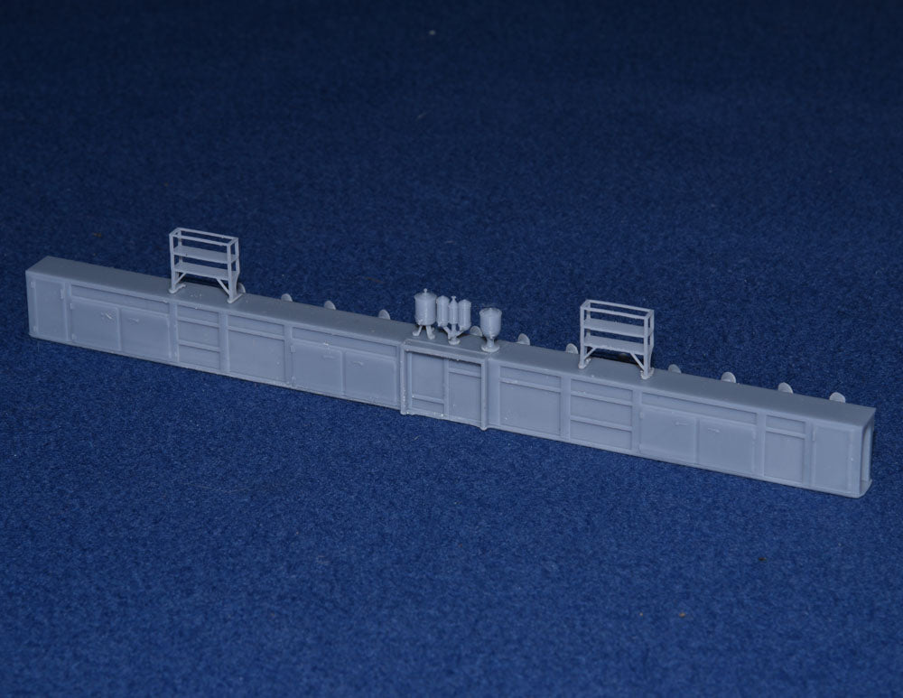 GWR COLLETT 57' COACH BUFFET COUNTER & FITTINGS (Diagram H41) (OO Gauge 4mm scale)