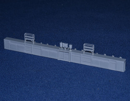 GWR COLLETT 57' COACH BUFFET COUNTER & FITTINGS (Diagram H41) (OO Gauge 4mm scale)