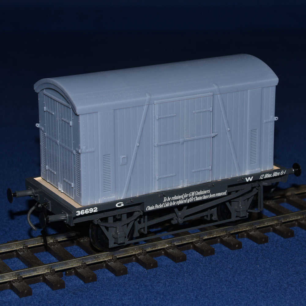 GWR CONTAINER - INSULATED Diagram H (O Gauge 7mm scale)