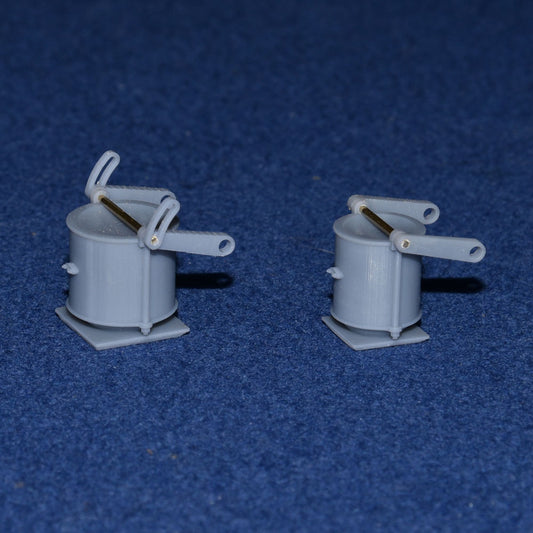 GWR COACH "DEAN" VACUUM BRAKE CYLINDER SET (x2) - BR (O Gauge 7mm scale)
