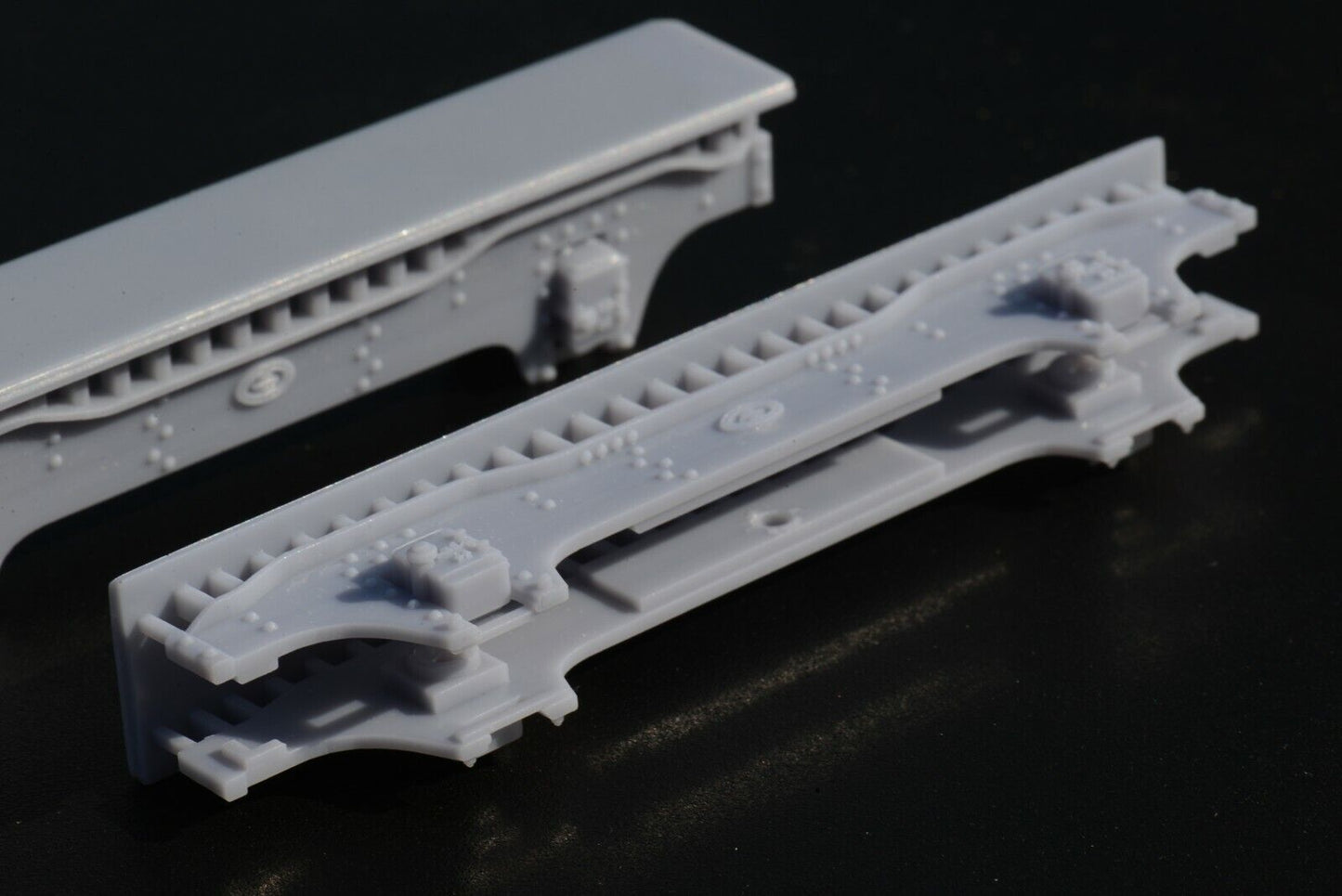 GRESLEY COACH HEAVY DUTY 8'6" BOGIE SIDEFRAMES - LNER (O Gauge 7mm scale) [replaces Ian Kirk standard sideframes]