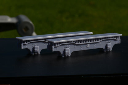 GRESLEY COACH HEAVY DUTY 8'6" BOGIE SIDEFRAMES - LNER (O Gauge 7mm scale) [replaces Ian Kirk standard sideframes]