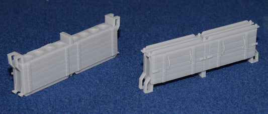 GRESLEY COACH BATTERY BOX (x2) for Post 1927 UNDERFRAME - LNER (O Gauge 7mm Scale)