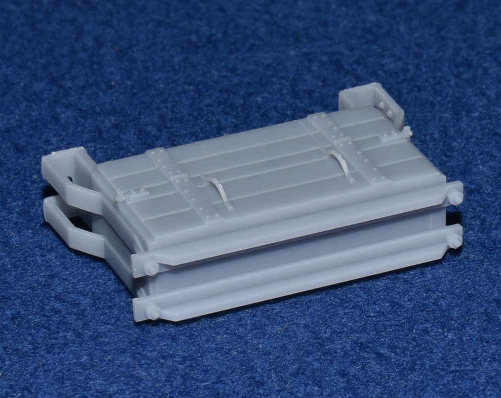 GRESLEY COACH SINGLE BATTERY BOX (x2) - LNER (O Gauge 7mm Scale)