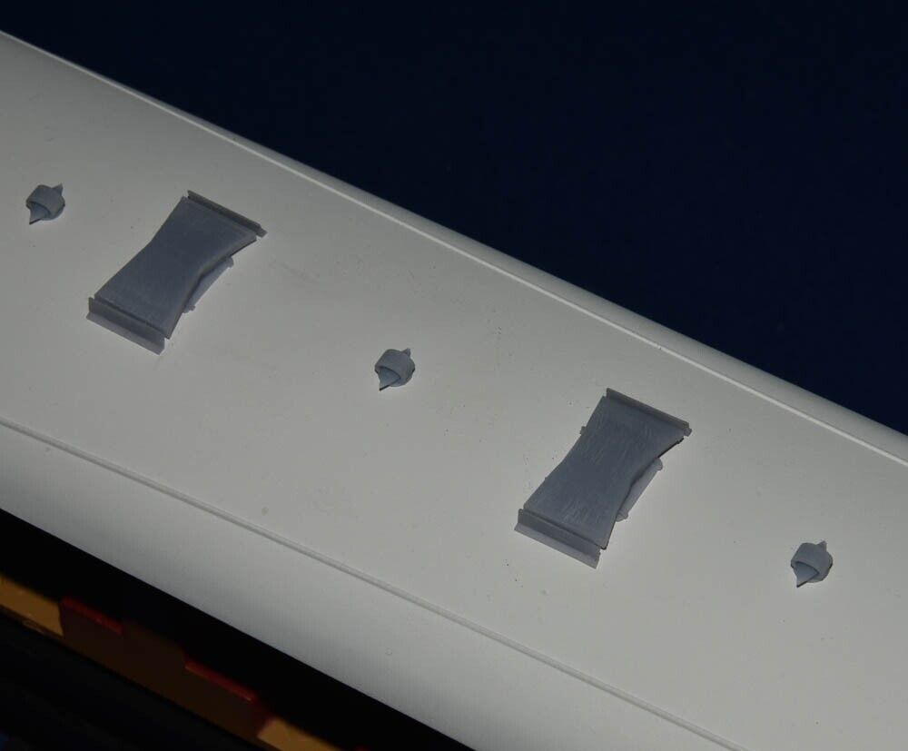 GRESLEY COACH RESTAURANT / BUFFET CAR VENTS (x3) - LNER (O Gauge 7mm scale)