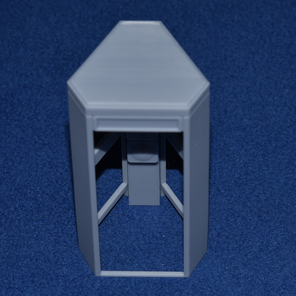 KX300 TELEPHONE BOX / KIOSK with DETAILED 1990's INTERIOR (G Gauge 1/24 scale)