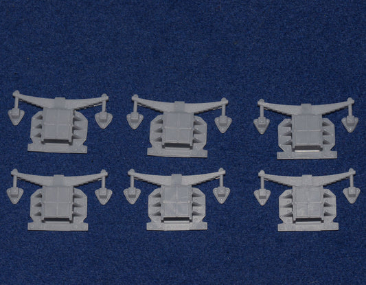 LMS Black 5 / Ivatt Tender Axlebox and Spring set (late version) BR (O Gauge 7mm scale)