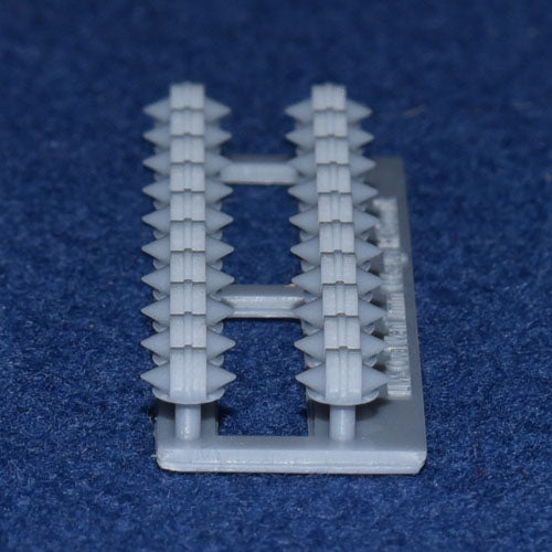 LMS COACH ROOF OVAL TORPEDO VENTS (x20) (O Gauge 7mm scale)