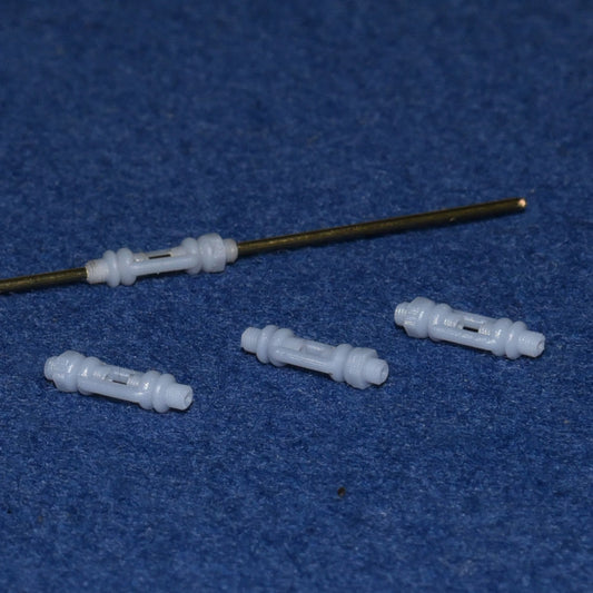 LNER COACH UNDERFRAME TURNBUCKLE (x16) - BR (O Gauge 7mm scale)