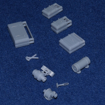 LNER QUINTUPLE COACH UNDERFRAME KIT - BR (O Gauge 7mm scale)