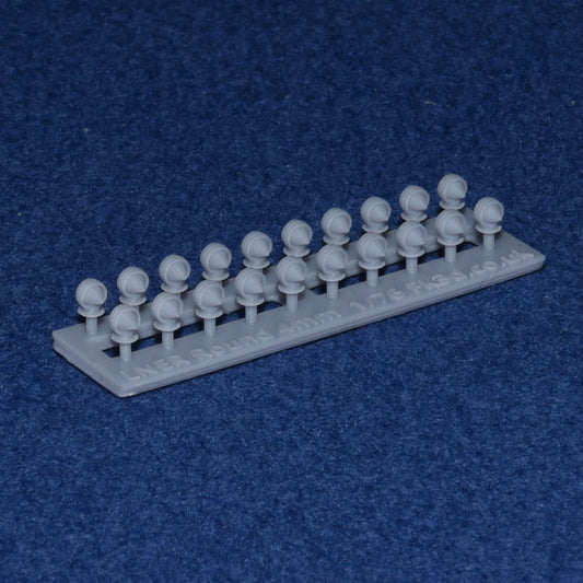 COACH ROOF ROUND TORPEDO VENTS (x20) - LNER GNR (OO Gauge 4mm scale)