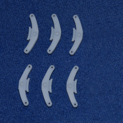 LNWR Coal Tank 0-6-0 Locomotive Brake Hangers x6 LMS (O Gauge 7mm scale)