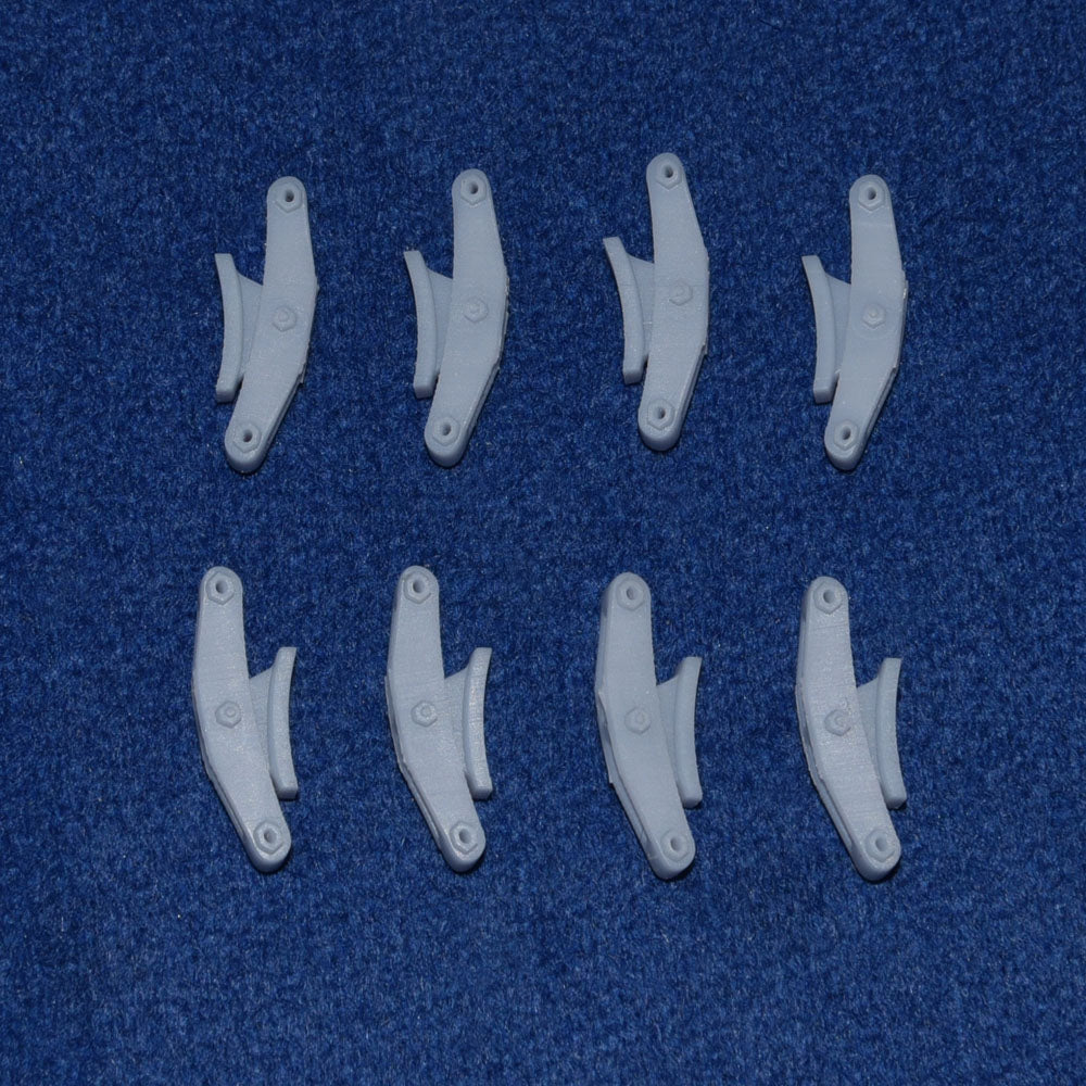 LNWR G1 G2 Locomotive Brake Hangers x8 LMS (O Gauge 7mm scale)