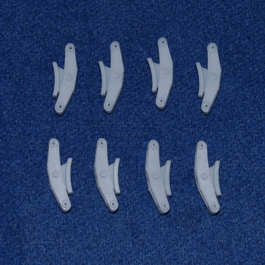 LNWR G1 G2 Locomotive Brake Hangers x8 LMS (O Gauge 7mm scale)