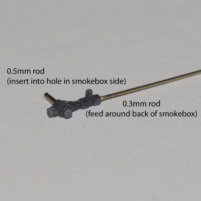 LNWR G1 G2 Locomotive Smokebox Fittings LMS (O Gauge 7mm scale)