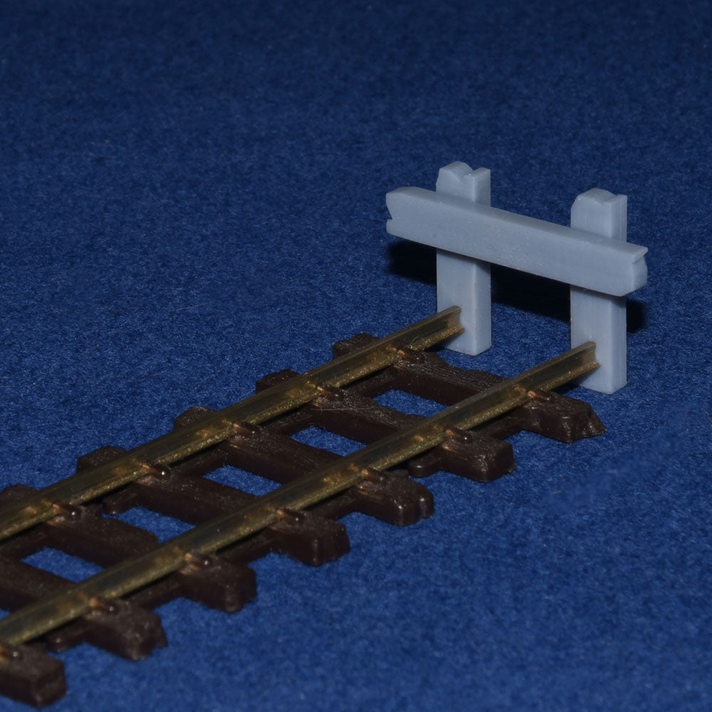 DARJEELING HIMALAYAN RAILWAY BUFFER STOP (x2)  (O16.5 Gauge 7mm scale)