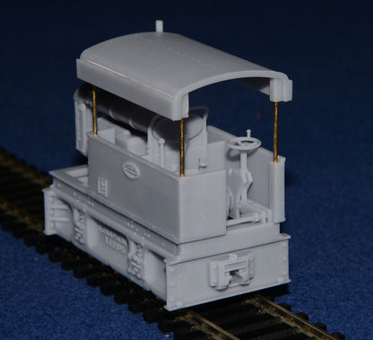 HUDSON FORDSON GO-GO NARROW GAUGE DIESEL TRACTOR [11] (BODY ONLY) (O16.5 gauge 7mm scale)