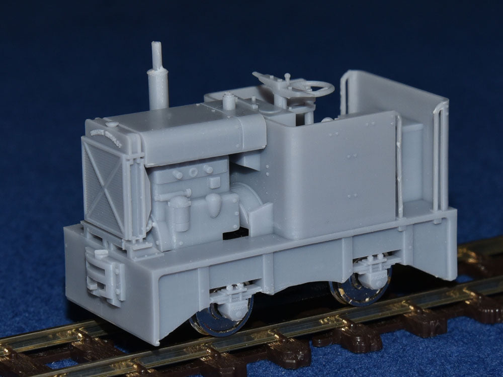 HUDSON HUNSLET 20HP 4wDM NARROW GAUGE DIESEL [10A] (BODY ONLY) (O16.5 gauge 7mm scale)