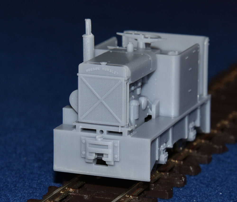 HUDSON HUNSLET 20HP 4wDM NARROW GAUGE DIESEL [10A] (BODY ONLY) (O16.5 gauge 7mm scale)