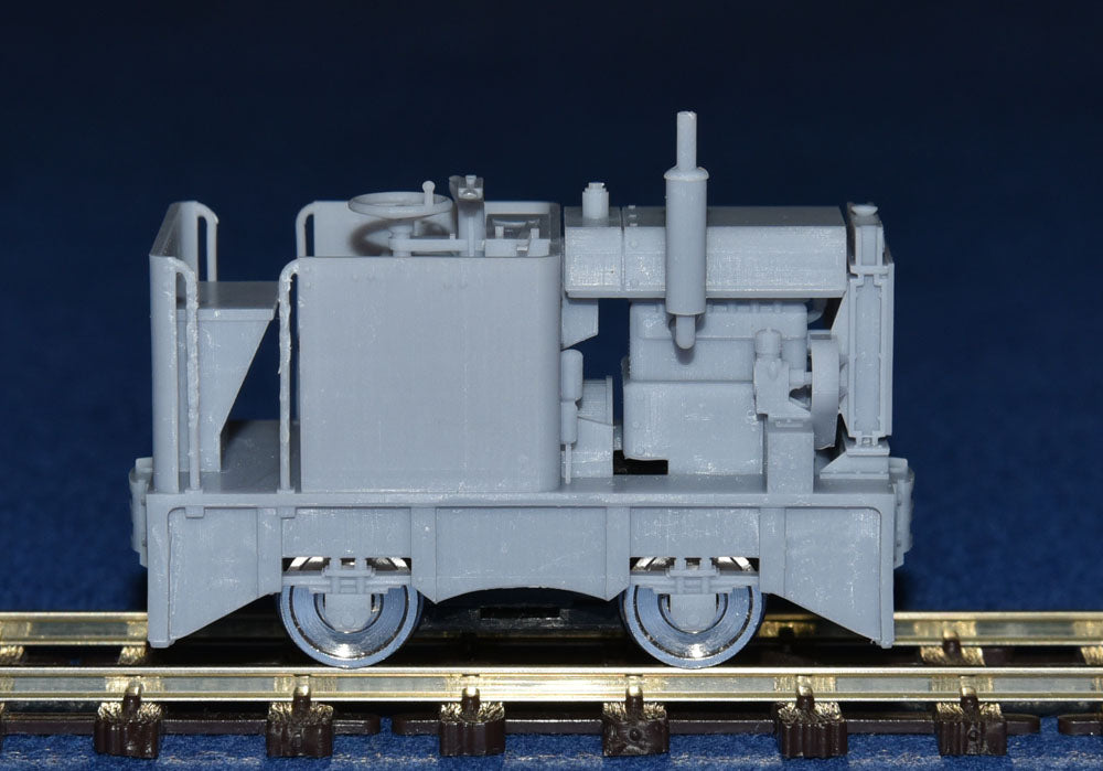 HUDSON HUNSLET 20HP 4wDM NARROW GAUGE DIESEL [10A] (BODY ONLY) (O16.5 gauge 7mm scale)