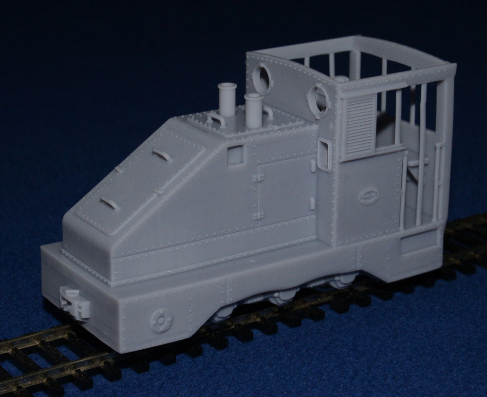 KERR STUART 4415 (AS BUILT) NARROW GAUGE DIESEL [8A] (BODY ONLY) (O16.5 Gauge 7mm scale)