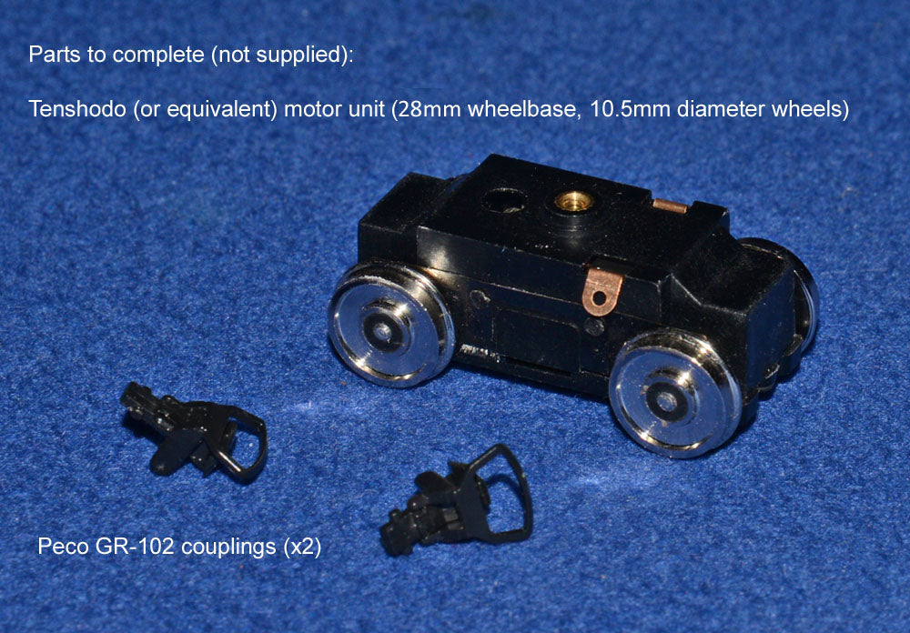 RANSOMES & RAPIER 80/1937 NARROW GAUGE DIESEL [9] (BODY ONLY) (O16.5 Gauge 7mm scale)