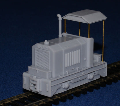 RANSOMES & RAPIER 80/1937 NARROW GAUGE DIESEL [9] (BODY ONLY) (O16.5 Gauge 7mm scale)